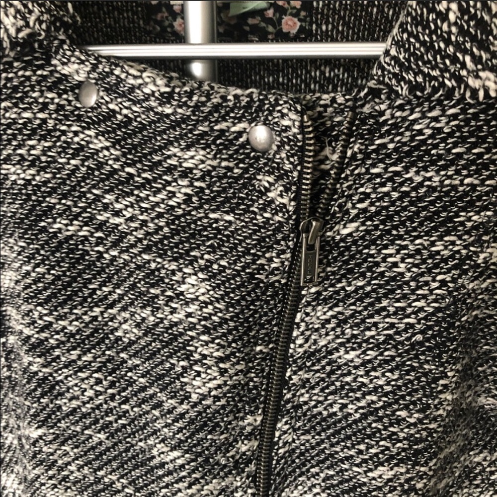 Anthro Saturday Sunday Marled Knit Motto Jacket - Picture 5 of 8